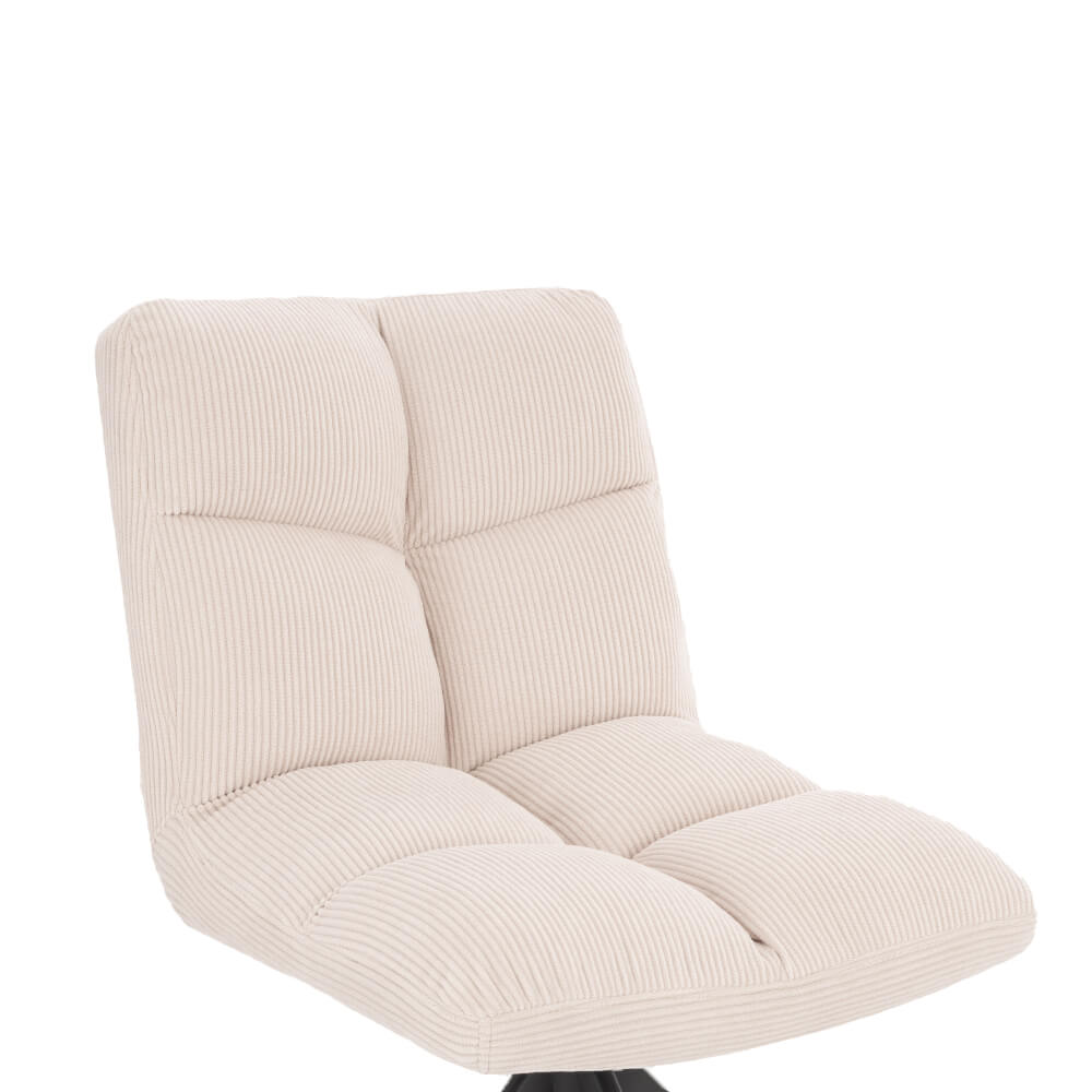 Esszimmerstuhl drehbar CordNODA – 2er Set Creme