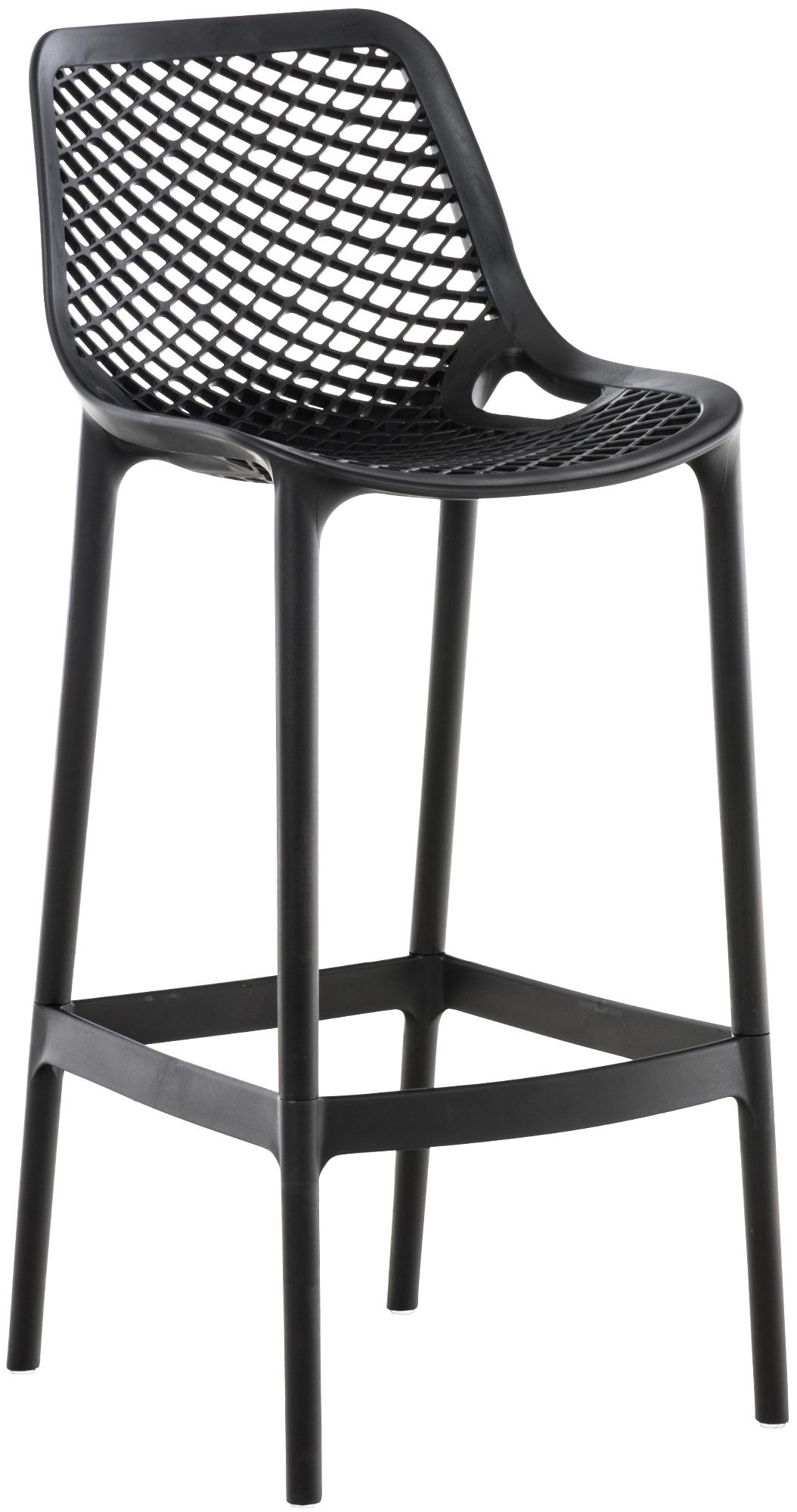 Barhocker Air, schwarz