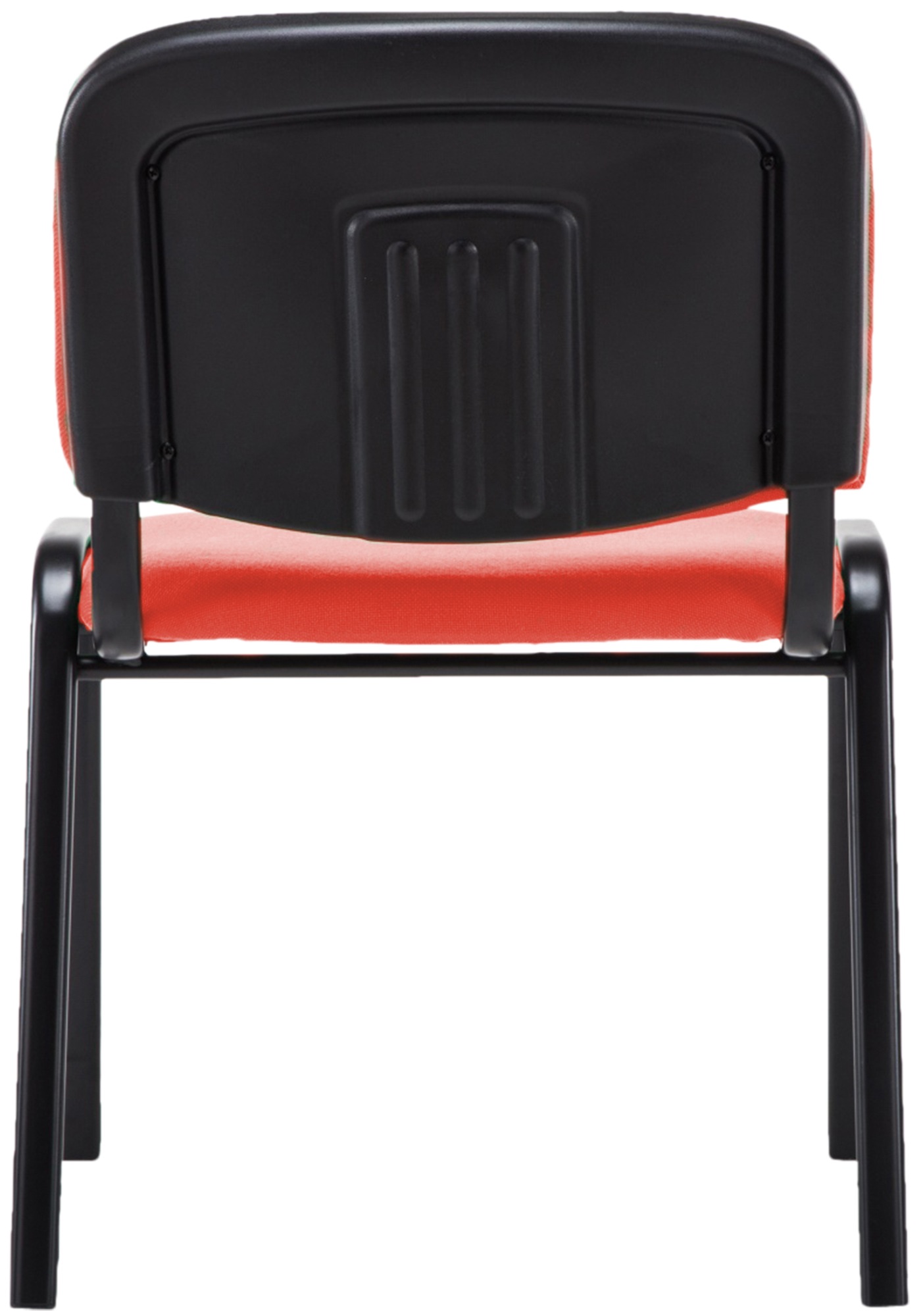 Besucherstuhl Ken V2 Stoff, rot