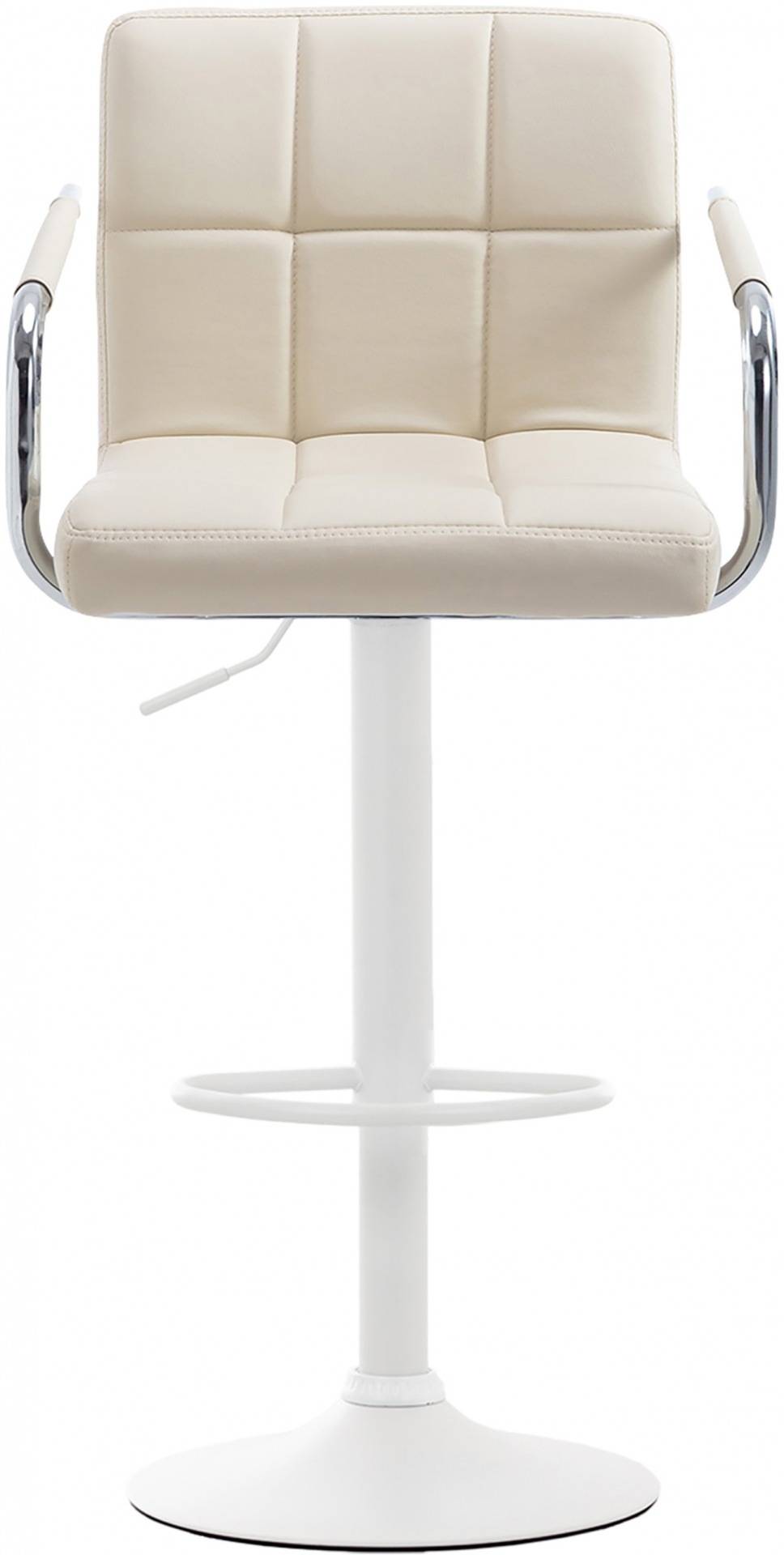 2er Set Barhocker Lucy V2 weiß, creme