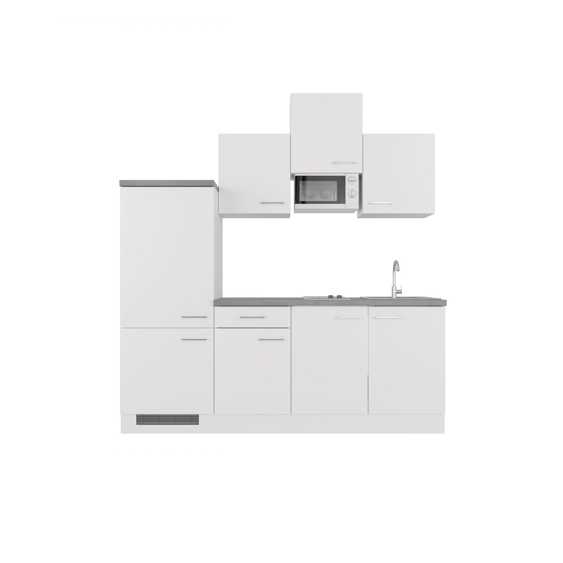 Singleküche VITA 210 cm mit E-Geräten