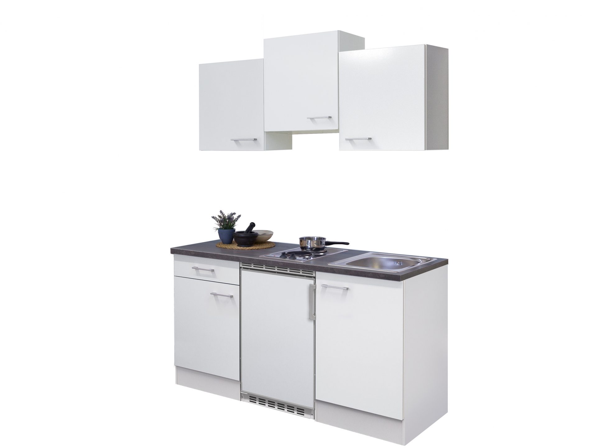 Singleküche LUCCA 150 cm mit E-Geräten