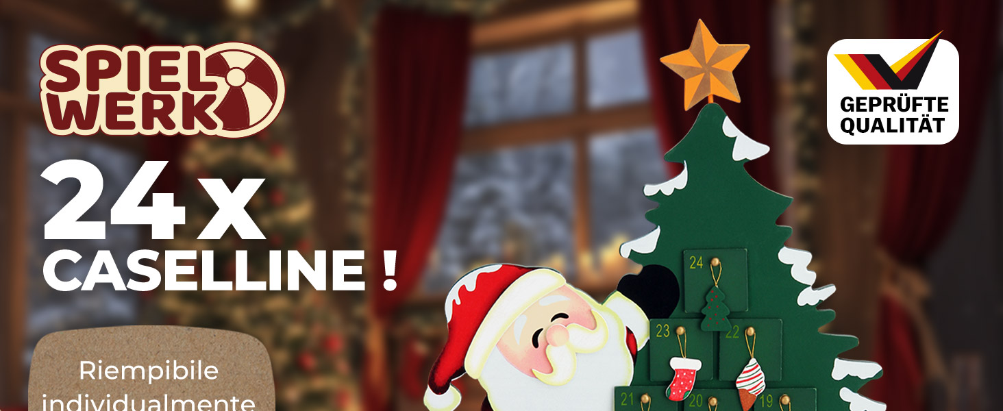 Adventskalender Weihnachtsmann