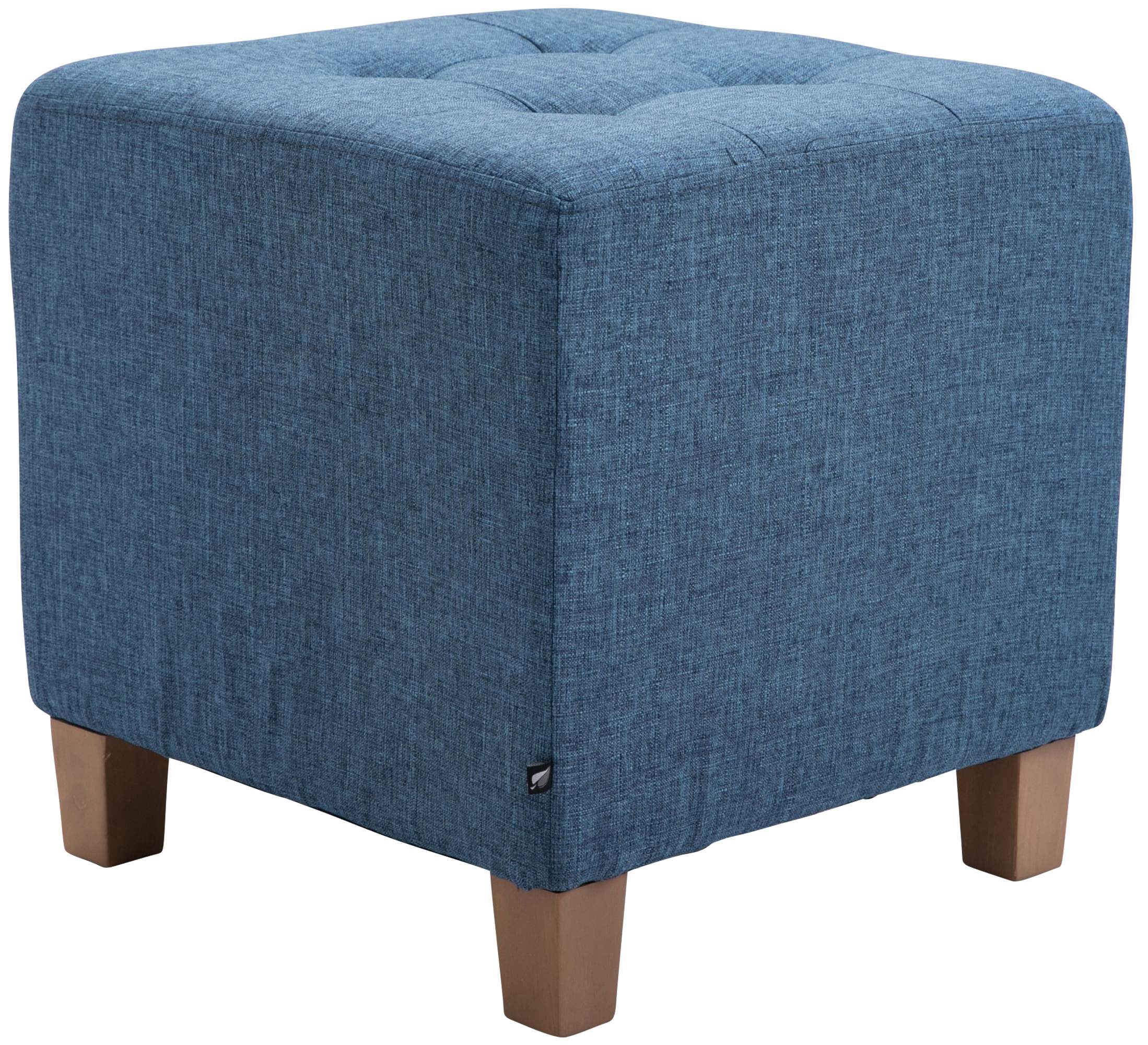 Sitzhocker Pharao, antik-hell, blau