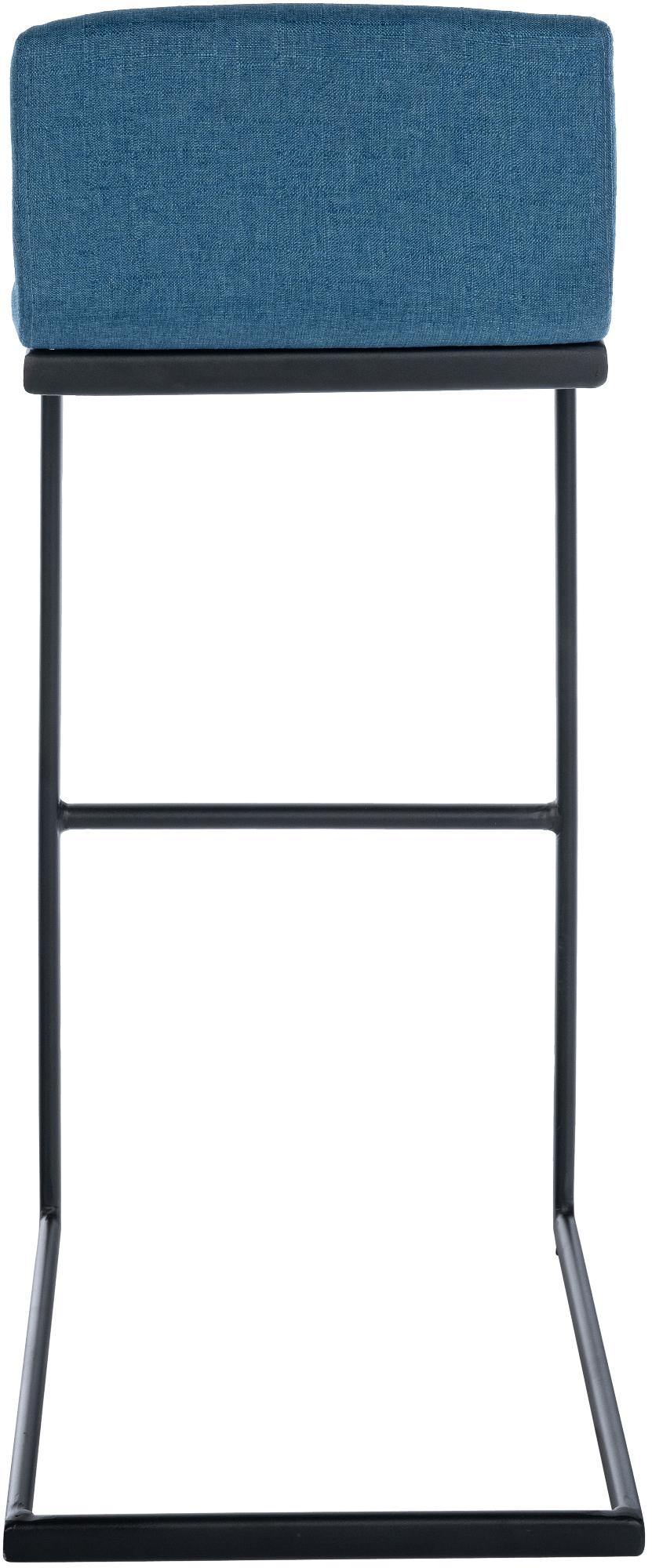 Barhocker Newport Stoff B, blau