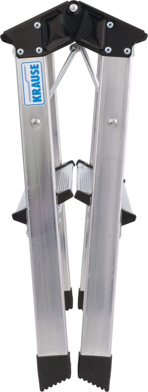 MONTO Doppel-Klapptritt Treppy, 2x2 Stufen, Aluminium