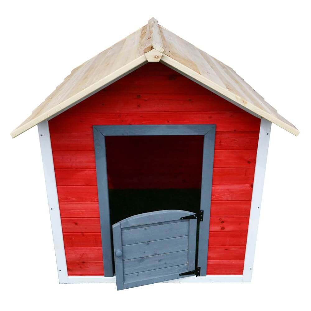 Spielhaus DAS KLEINE SCHLOSS - 106 x 111 cm Rot