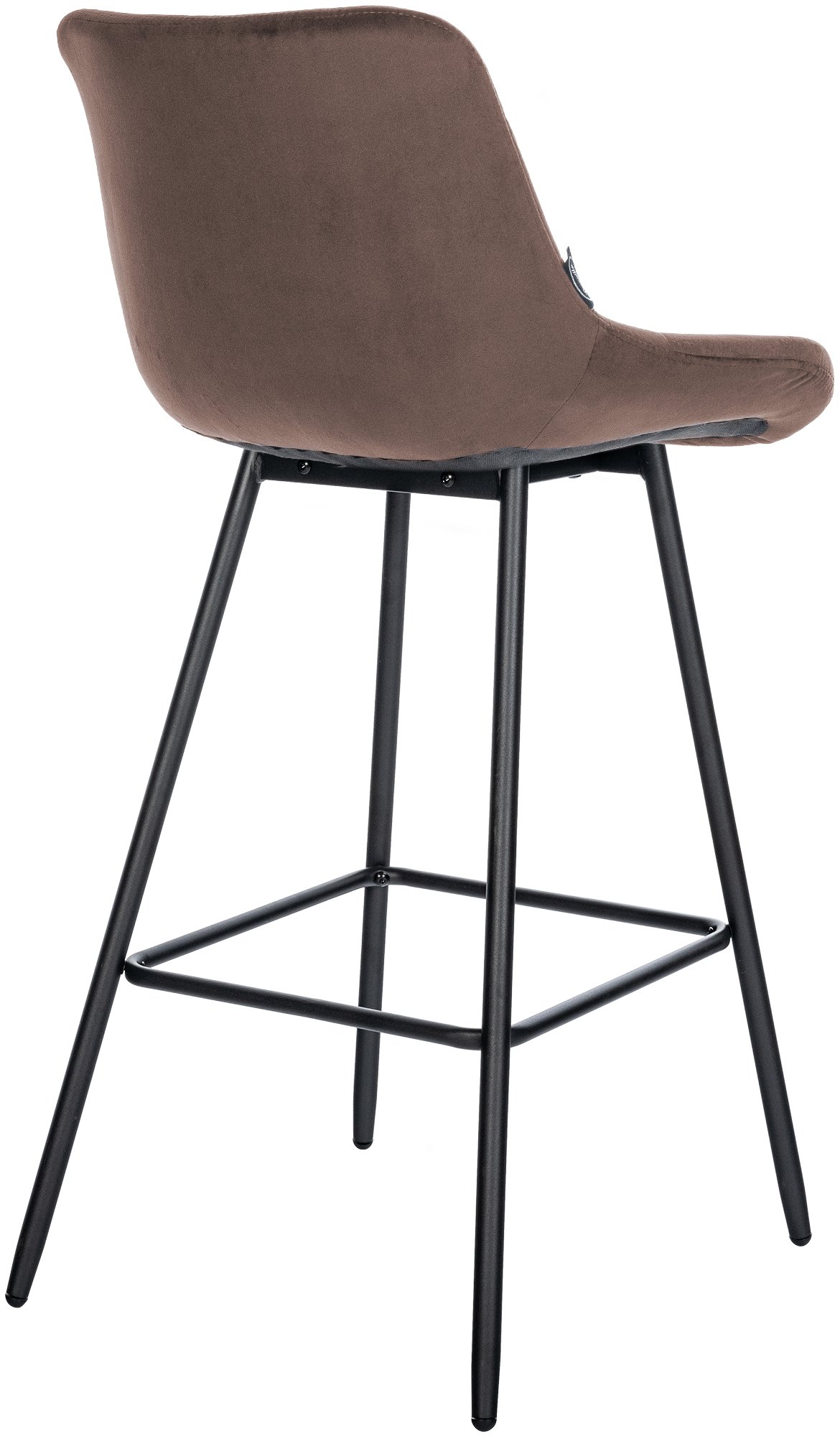 Barhocker Weston Samt, braun