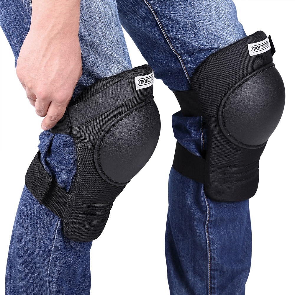 Knieschoner 1 Paar Schwarz
