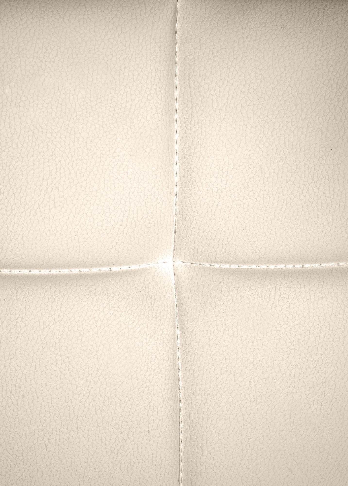 Besucherstuhl Canada B Kunstleder, creme