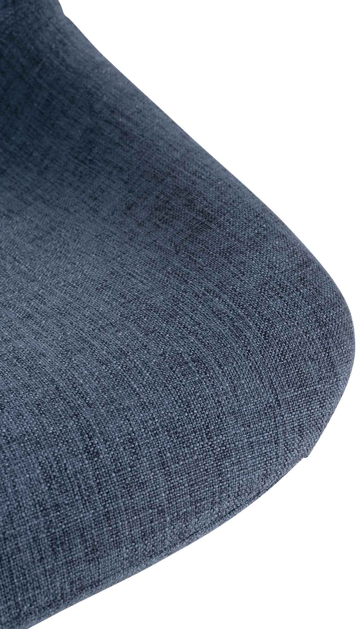 2er Set Barhocker Loft Stoff, blau