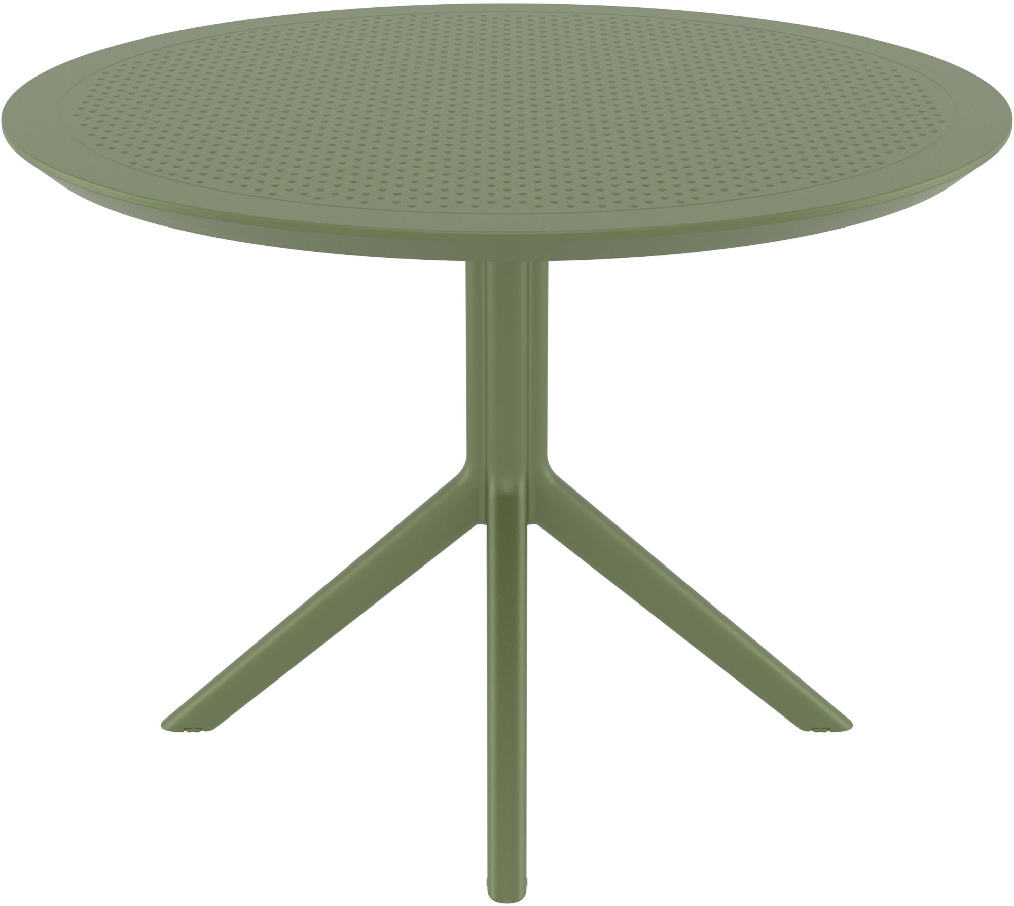 Tisch Sky rund 105 cm, oliv