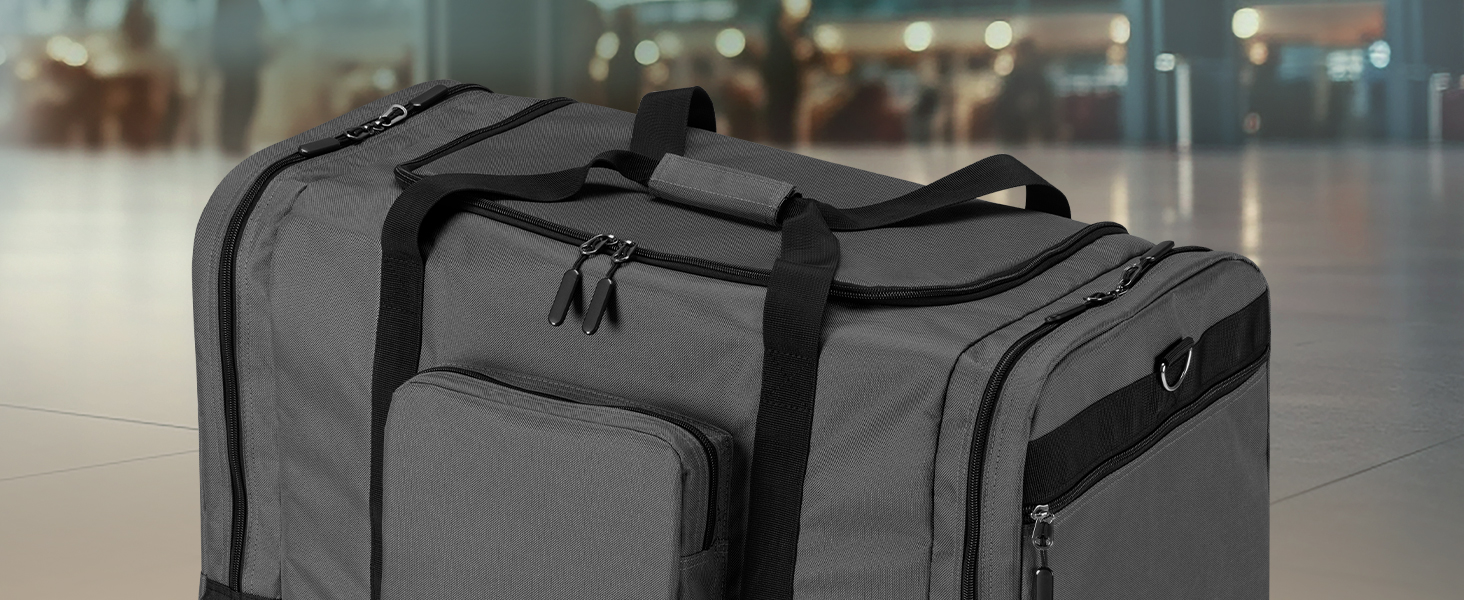Reisetasche Schwarz 90L