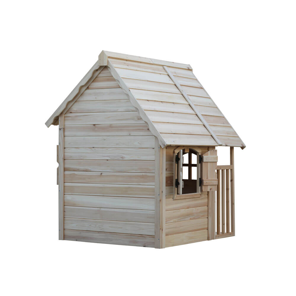 Spielhaus aus Holz KIMI - Natur