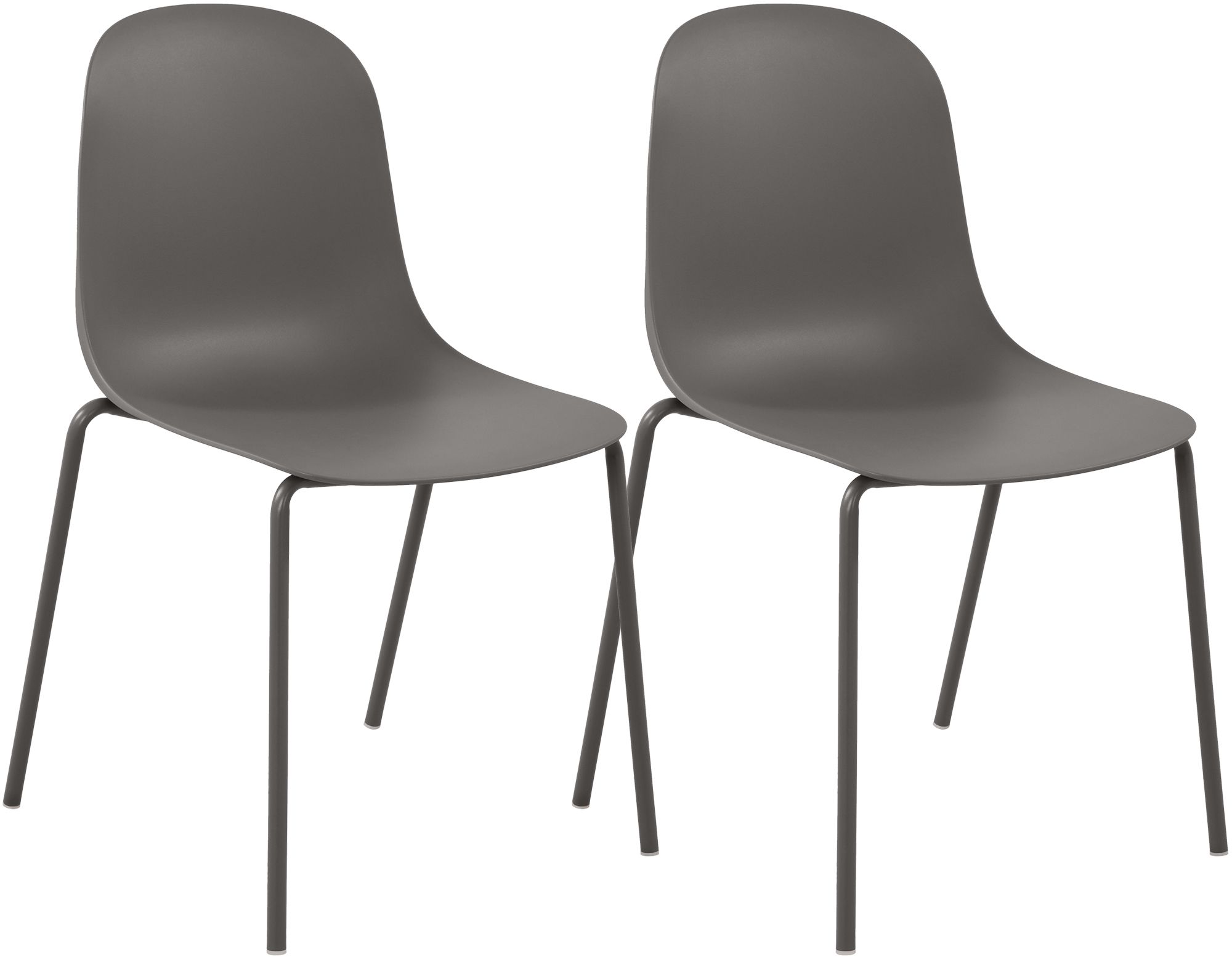 2er Set Stuhl Hardin, taupe