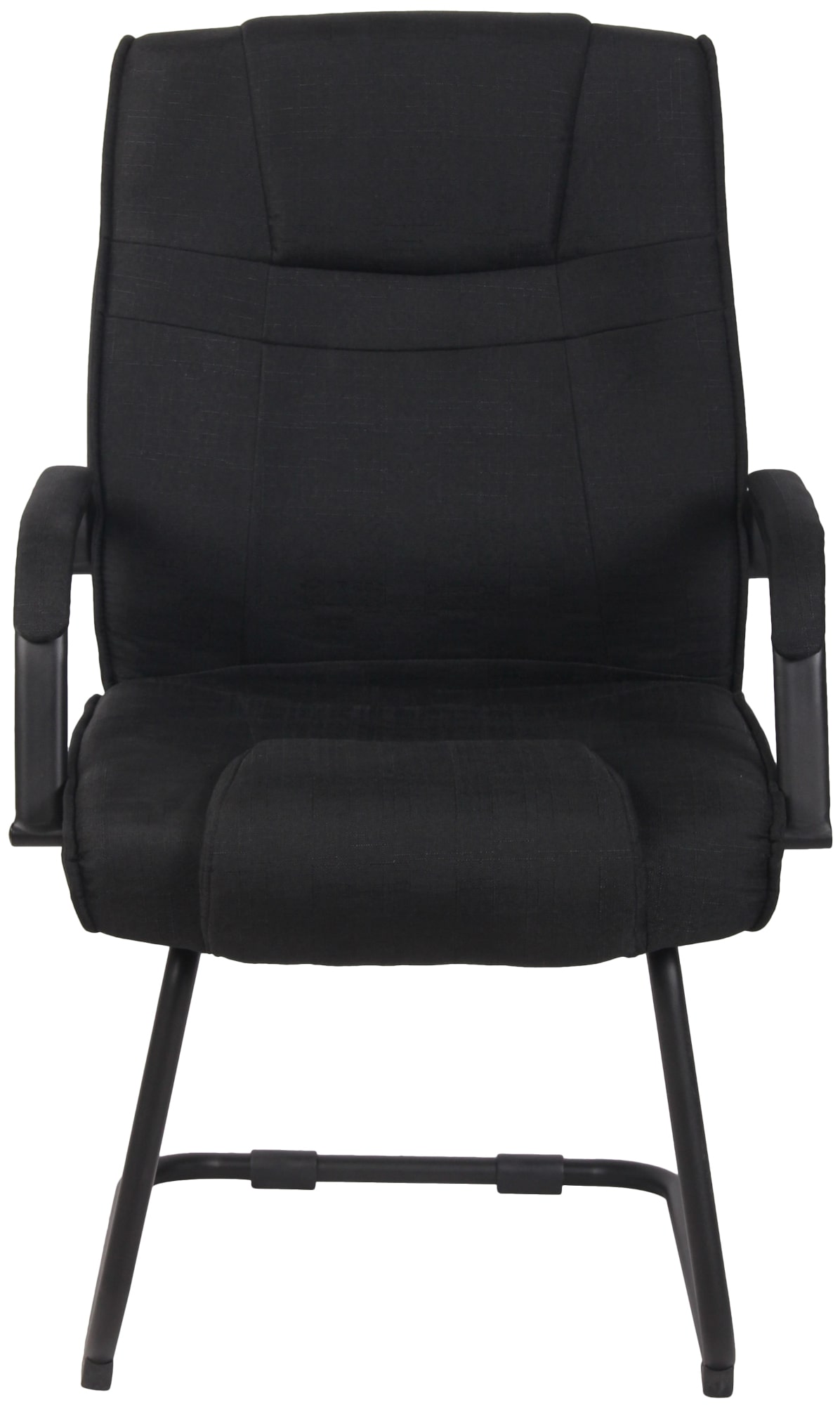 2er Set Stühle Attila Stoff, schwarz/schwarz
