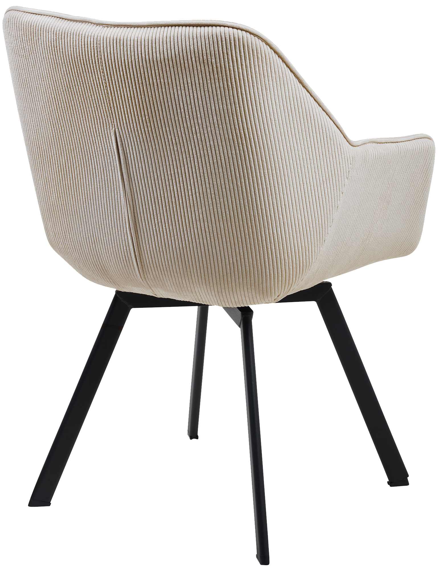 Esszimmerstuhl Jordi Cord, creme