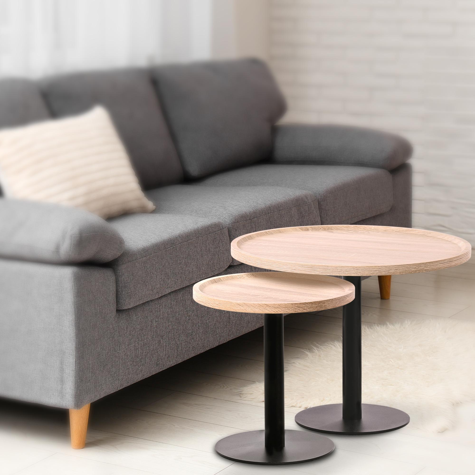 Beistelltisch-Set Aspen, eiche