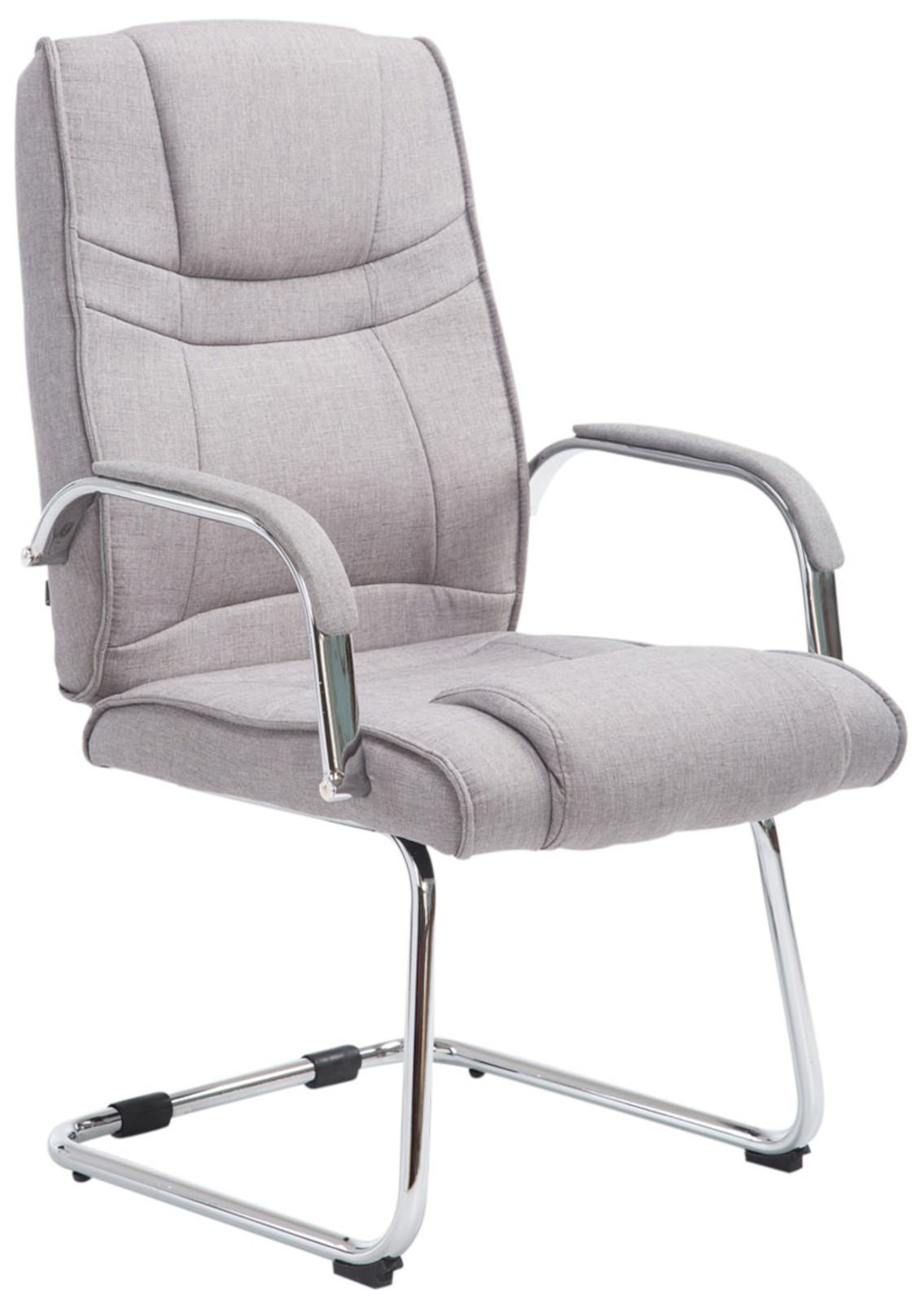2er Set Stühle Attila Stoff, grau