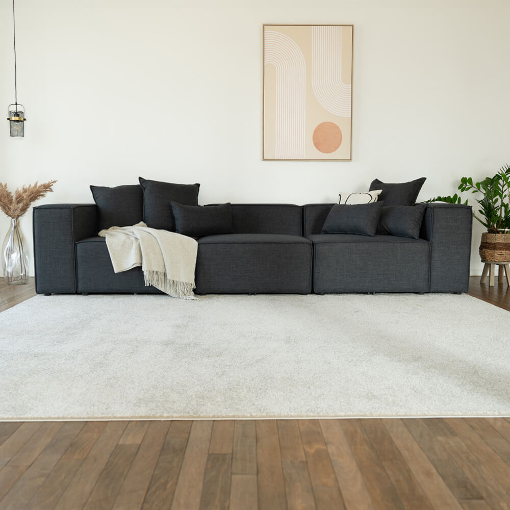 Modulares Sofa VERONA M - 327 x 120 cm Anthrazit