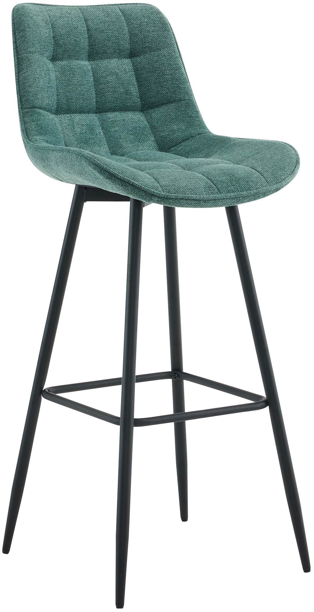 Barhocker Dartford Stoff, grün