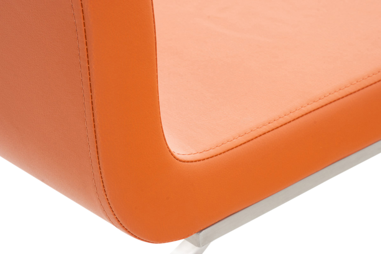 2er Set Esszimmerstühle Belfort, orange