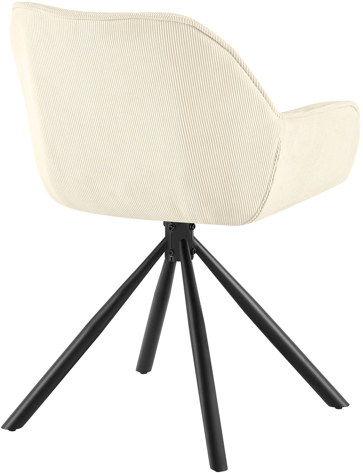 Esszimmerstuhl Rimio Cord, creme