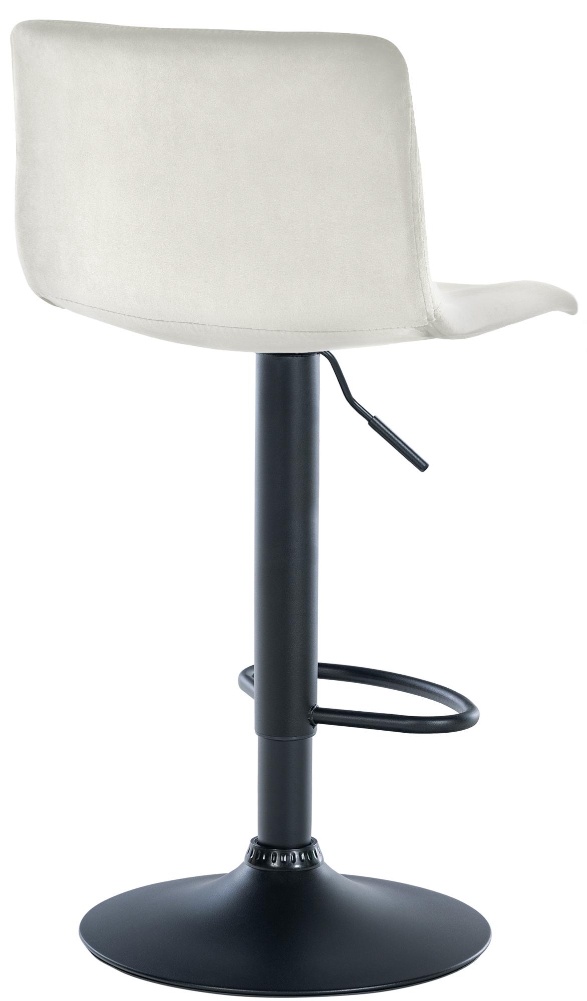Barhocker Hoover Samt B, creme