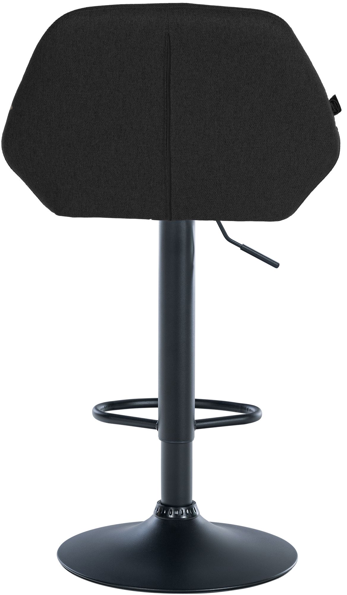 Barhocker Braga Stoff B, schwarz