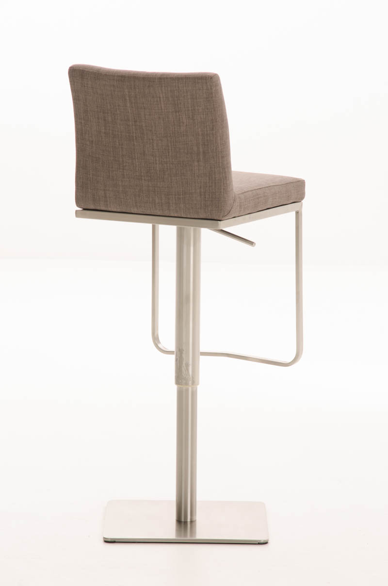 Barhocker Panama E Stoff, grau