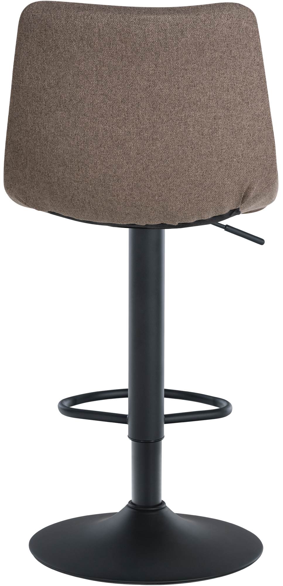 2er Set Barhocker Jerry Stoff schwarz, taupe