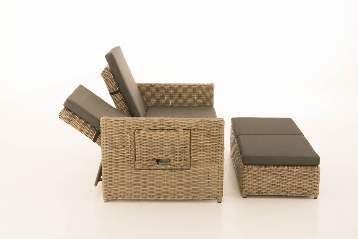 Sofa Ancona Anthrazit 5mm, natura