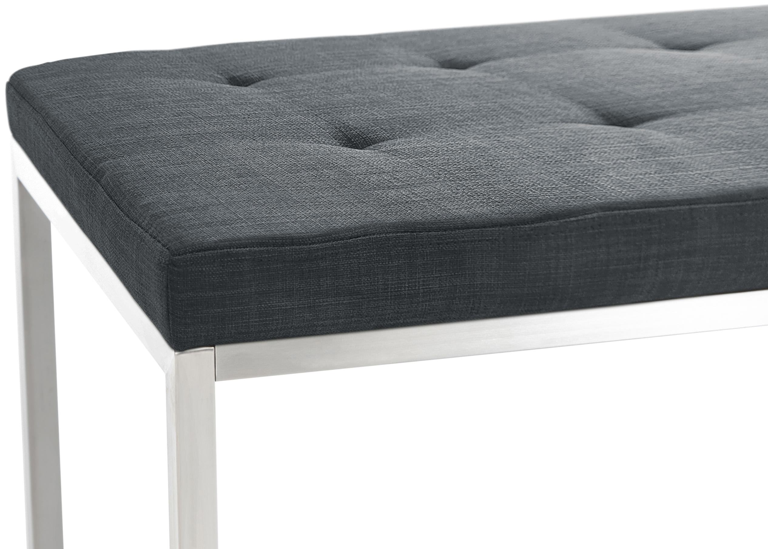 Sitzbank Barci STOFF, dunkelgrau