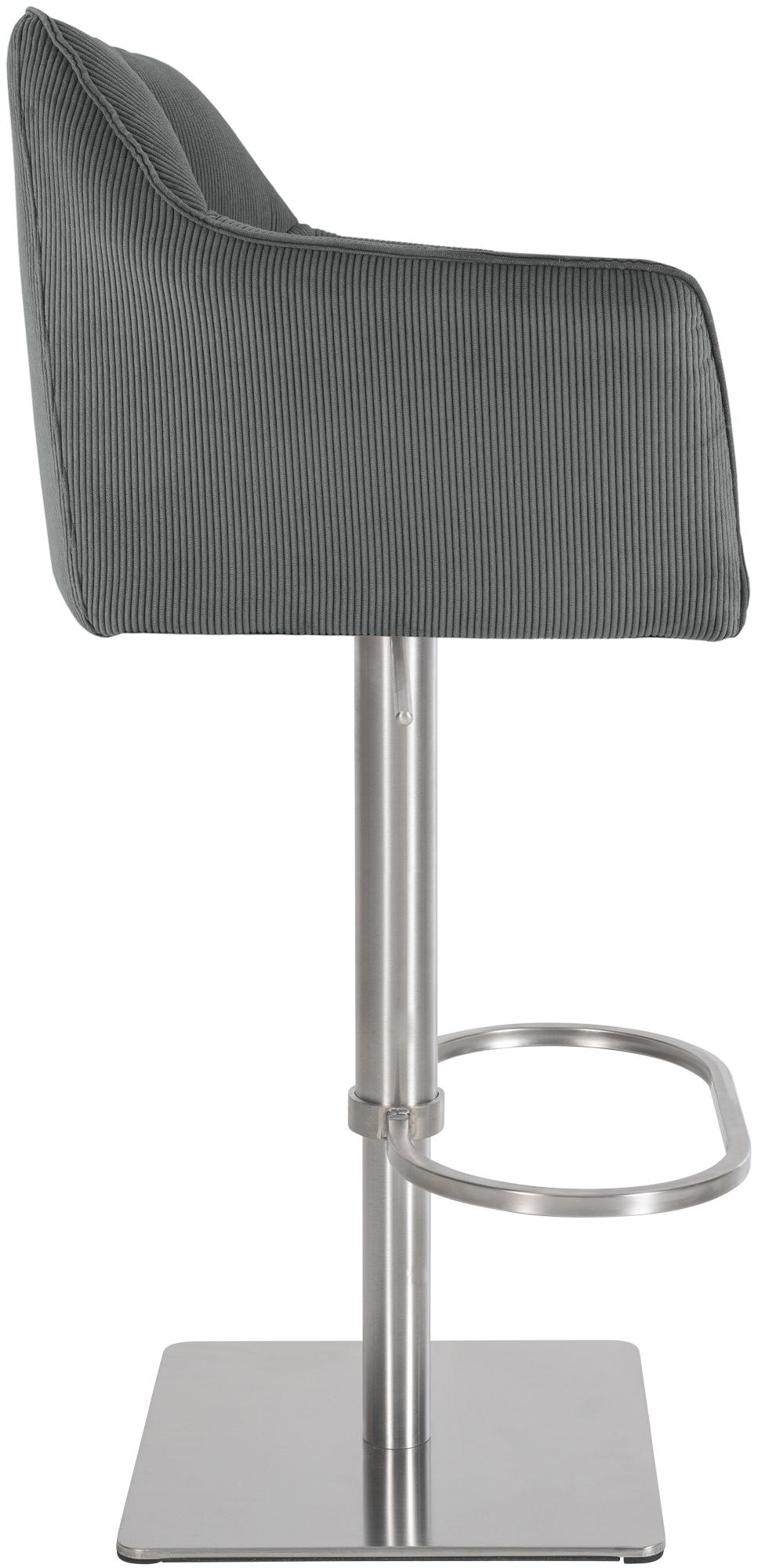 Barhocker Damaso E Cord, grau