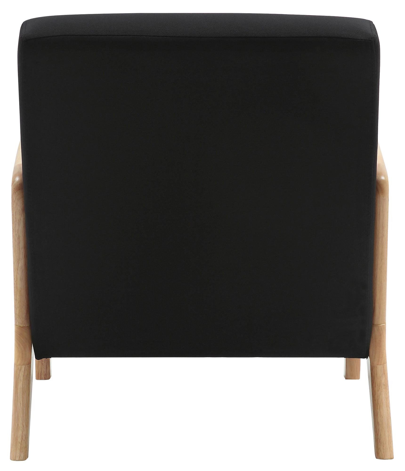 Sessel Hibbing Stoff, schwarz
