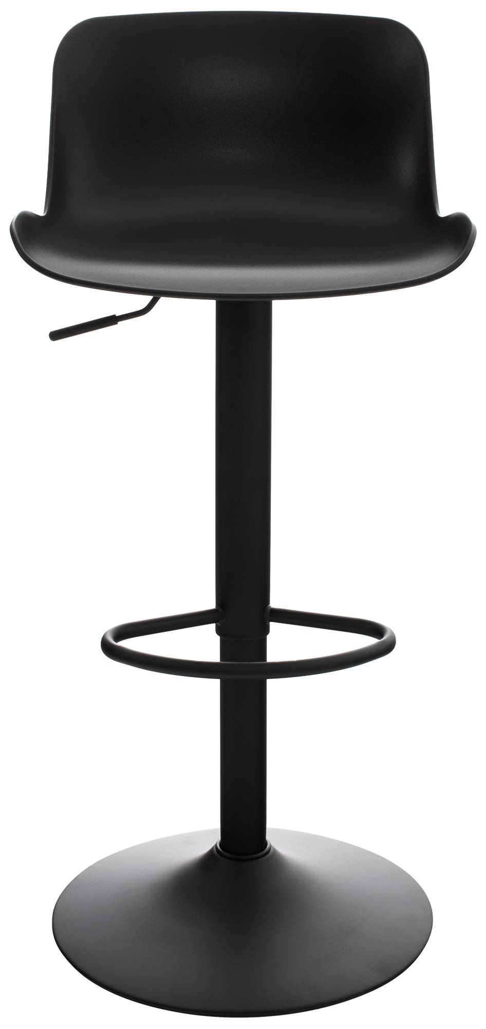 2er Bartisch Set Velor Kunststoff, schwarz
