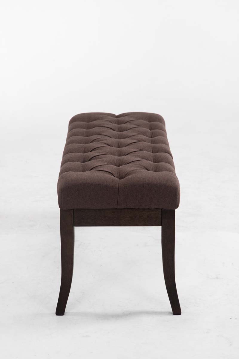 Sitzbank Ramses Stoff antik-dunkel 100, braun