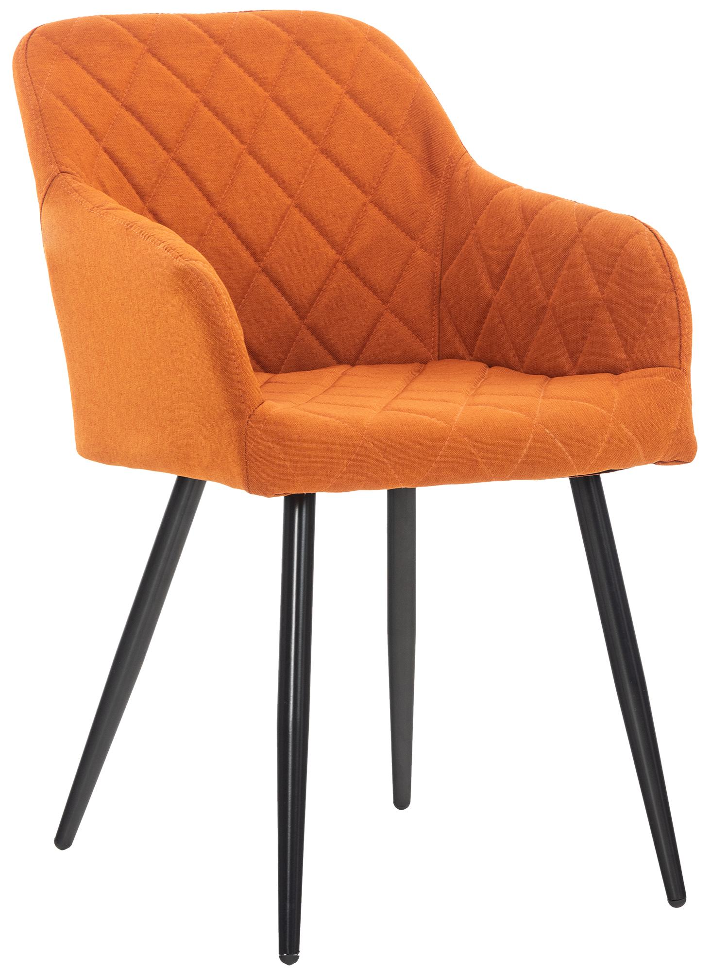 Esszimmerstuhl Shila Stoff, orange