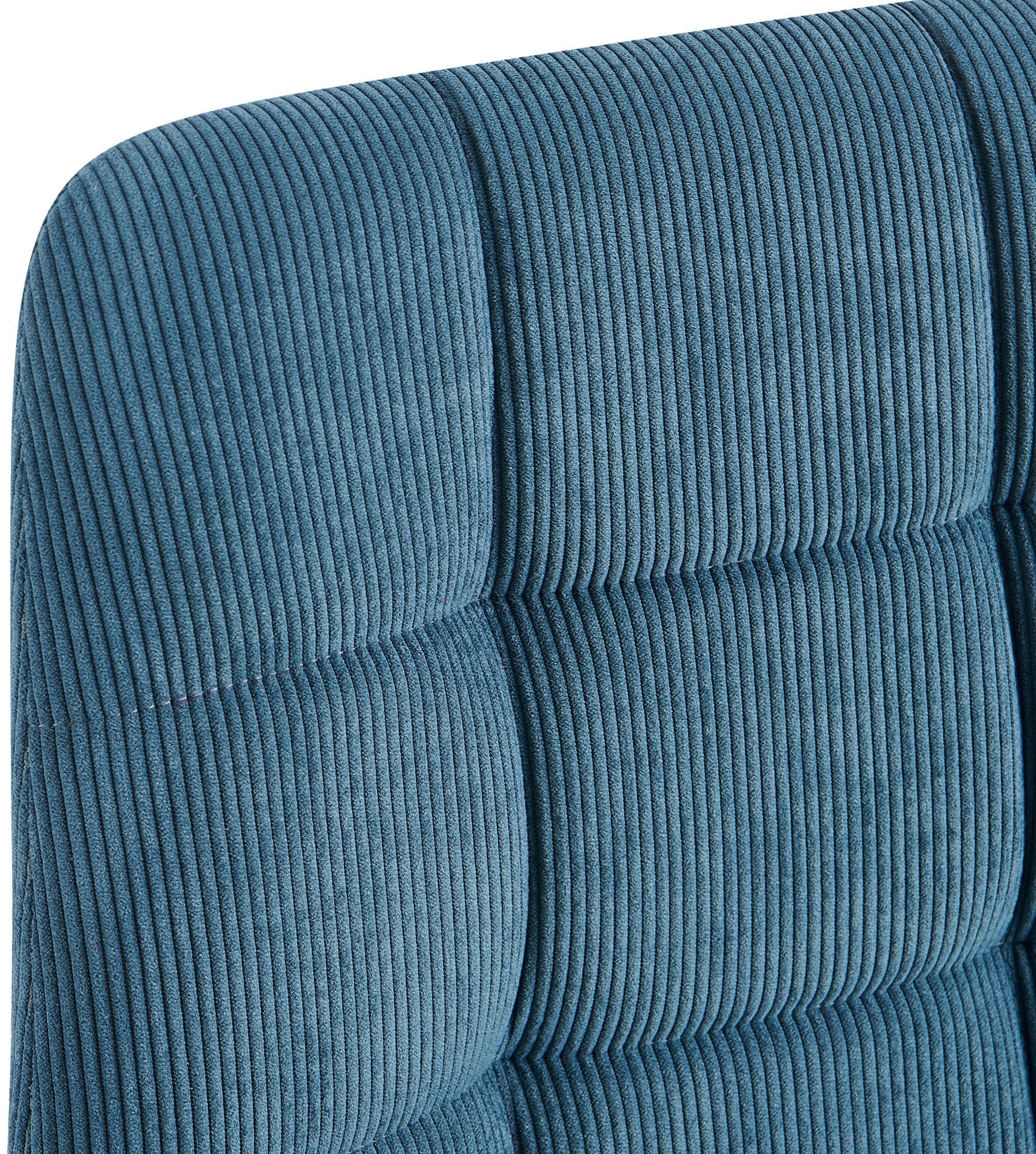 Esszimmerstuhl Tilde Cord, blau