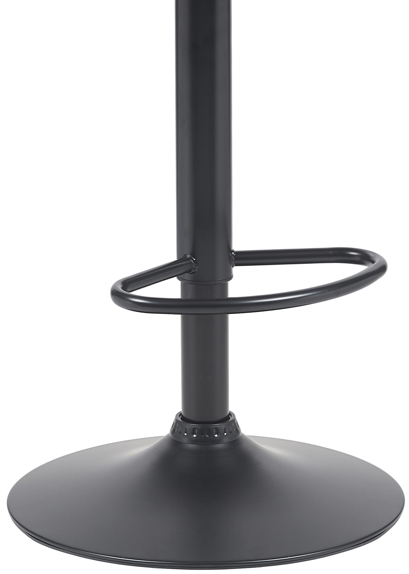 Barhocker Beverley B Kunstleder, walnuss/schwarz