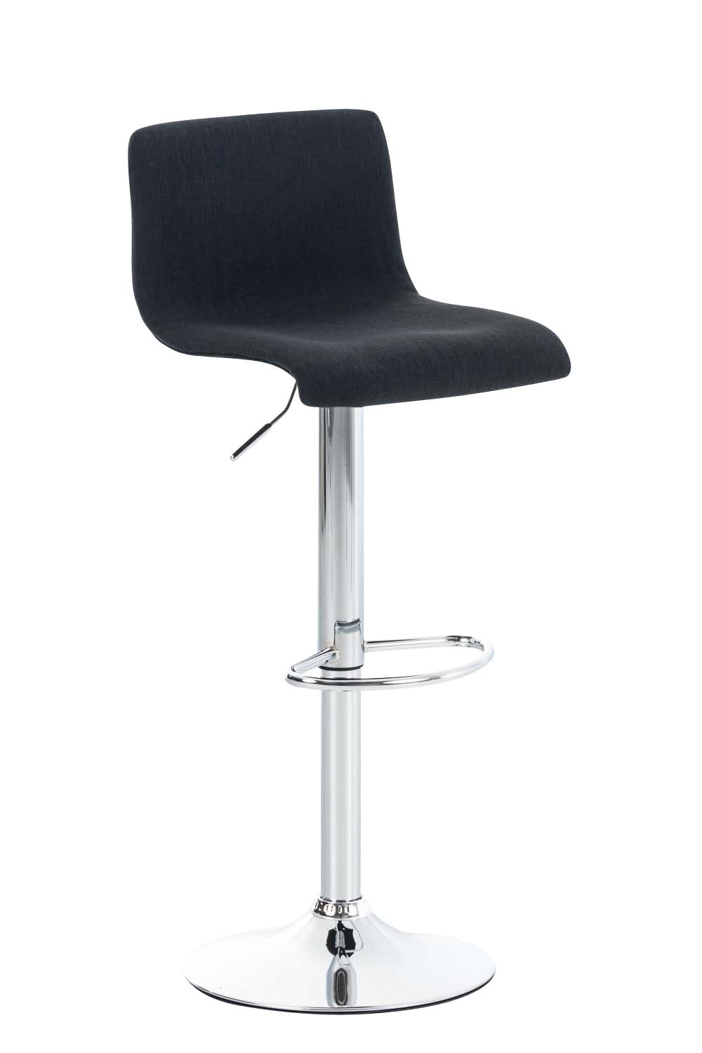 Barhocker Hoover Stoff C, schwarz