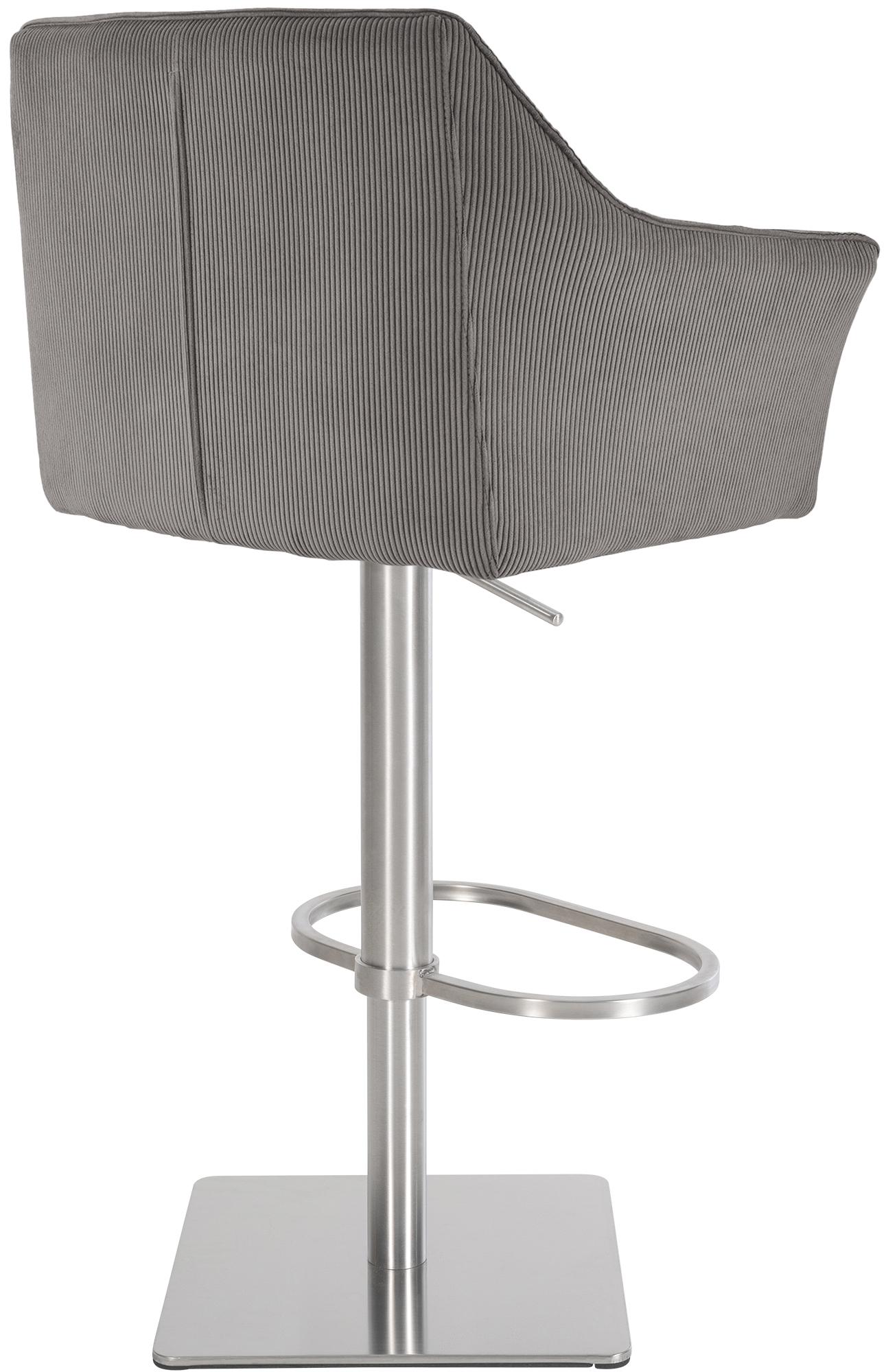 Barhocker Damaso E Cord, taupe