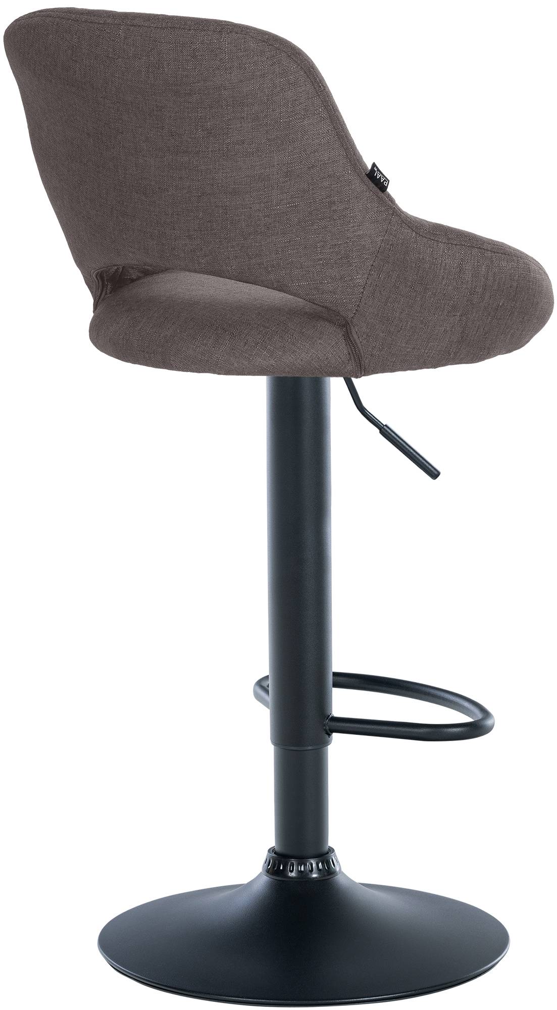 2er Set Barhocker Milet Stoff B, dunkelgrau