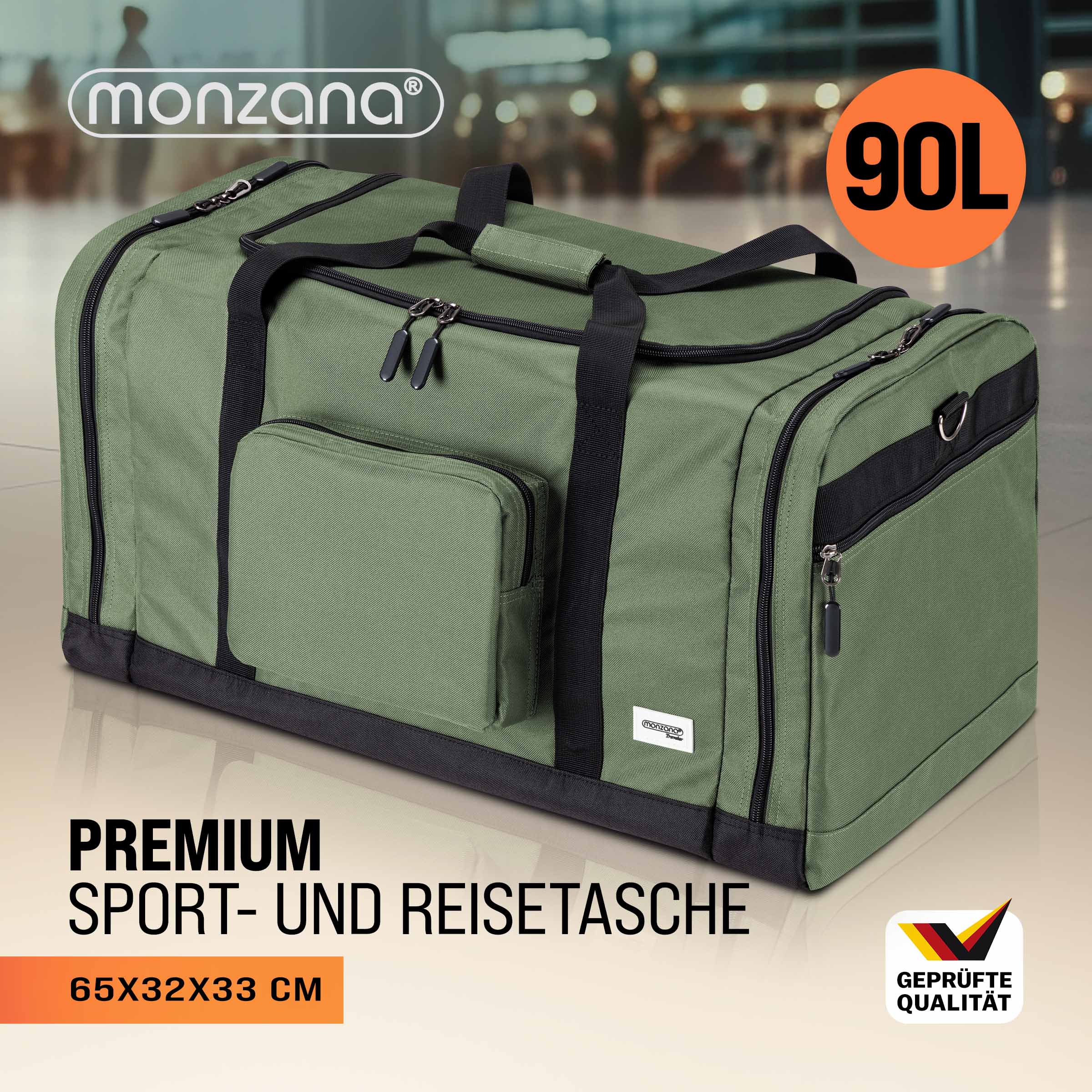 Reisetasche Grün 90L