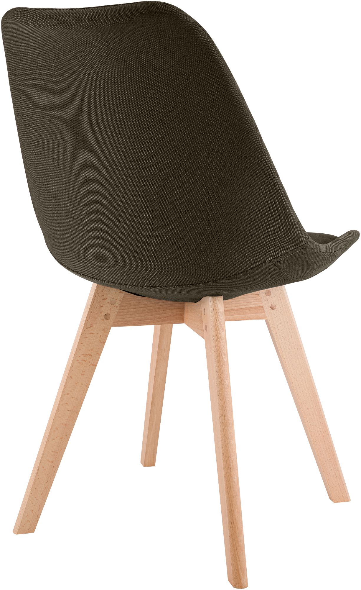 Stuhl Linares Stoff, braun