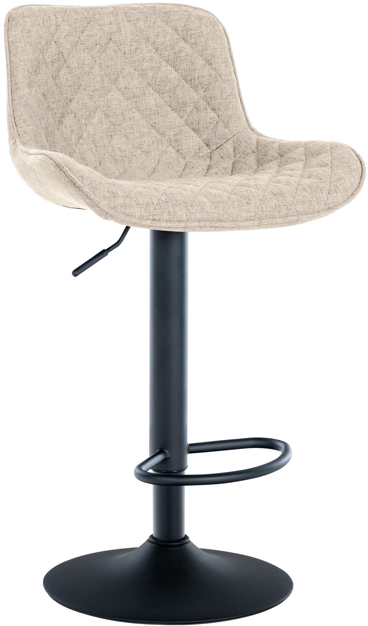 Barhocker Minosa Stoff, taupe