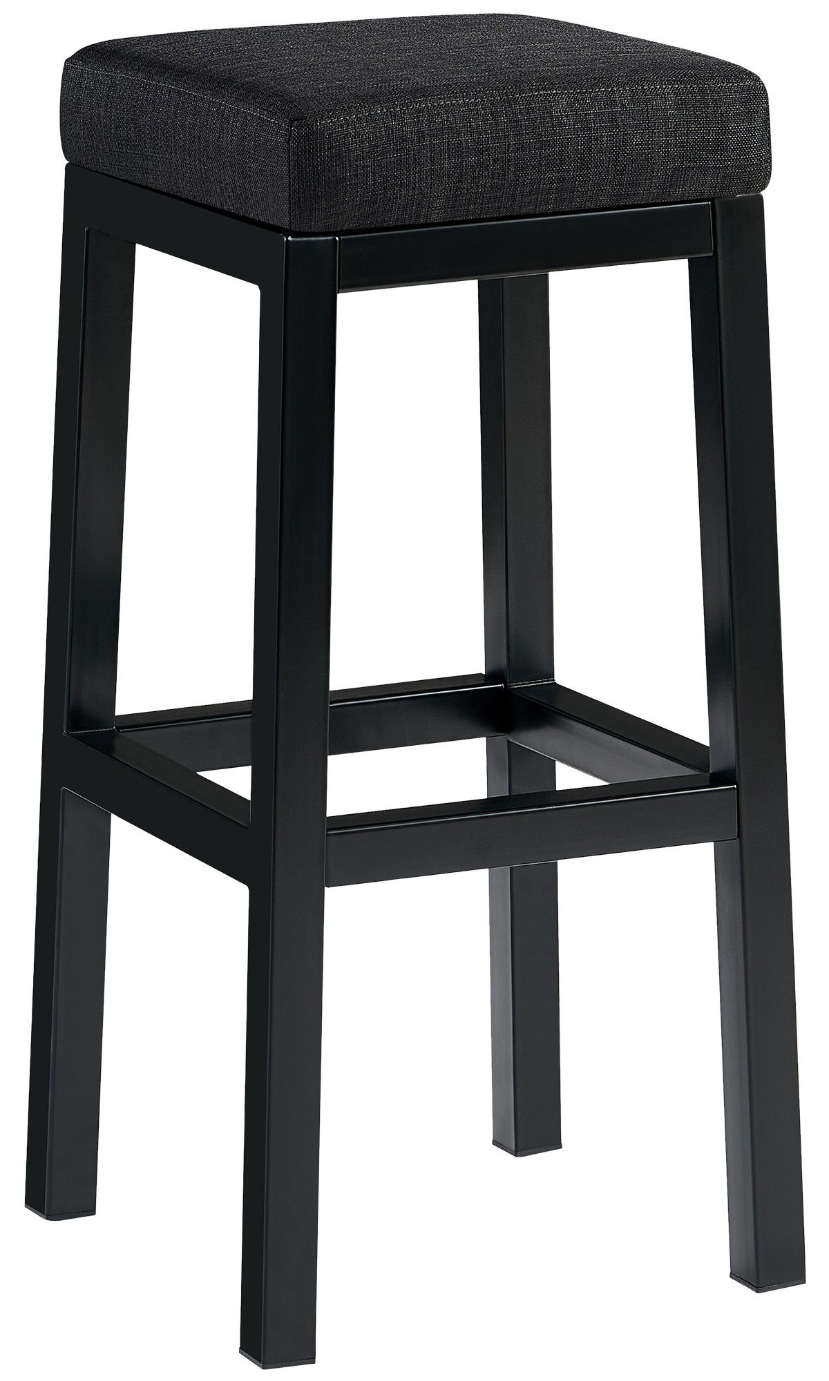 Barhocker Taylor B85 Stoff, dunkelgrau