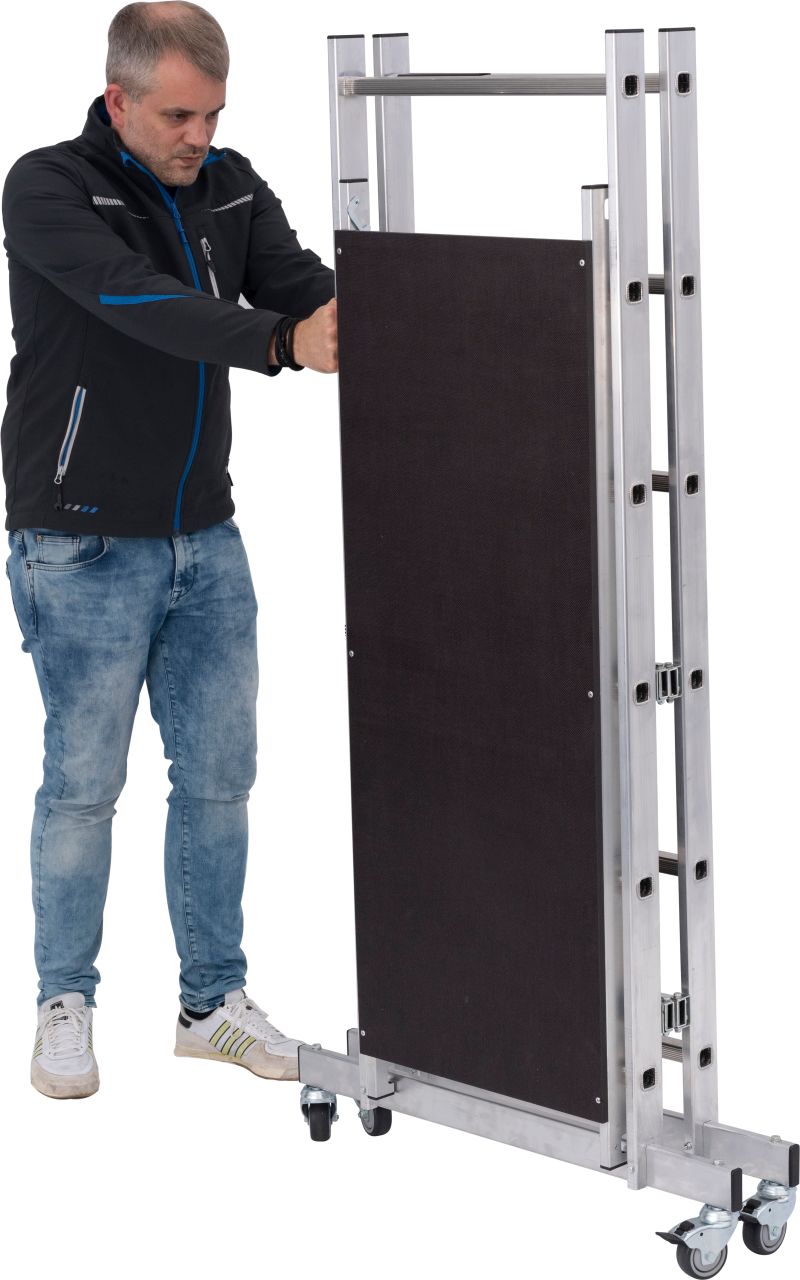 CORDA Faltgerüst Arbeitshöhe 2,90 m, fahrbar