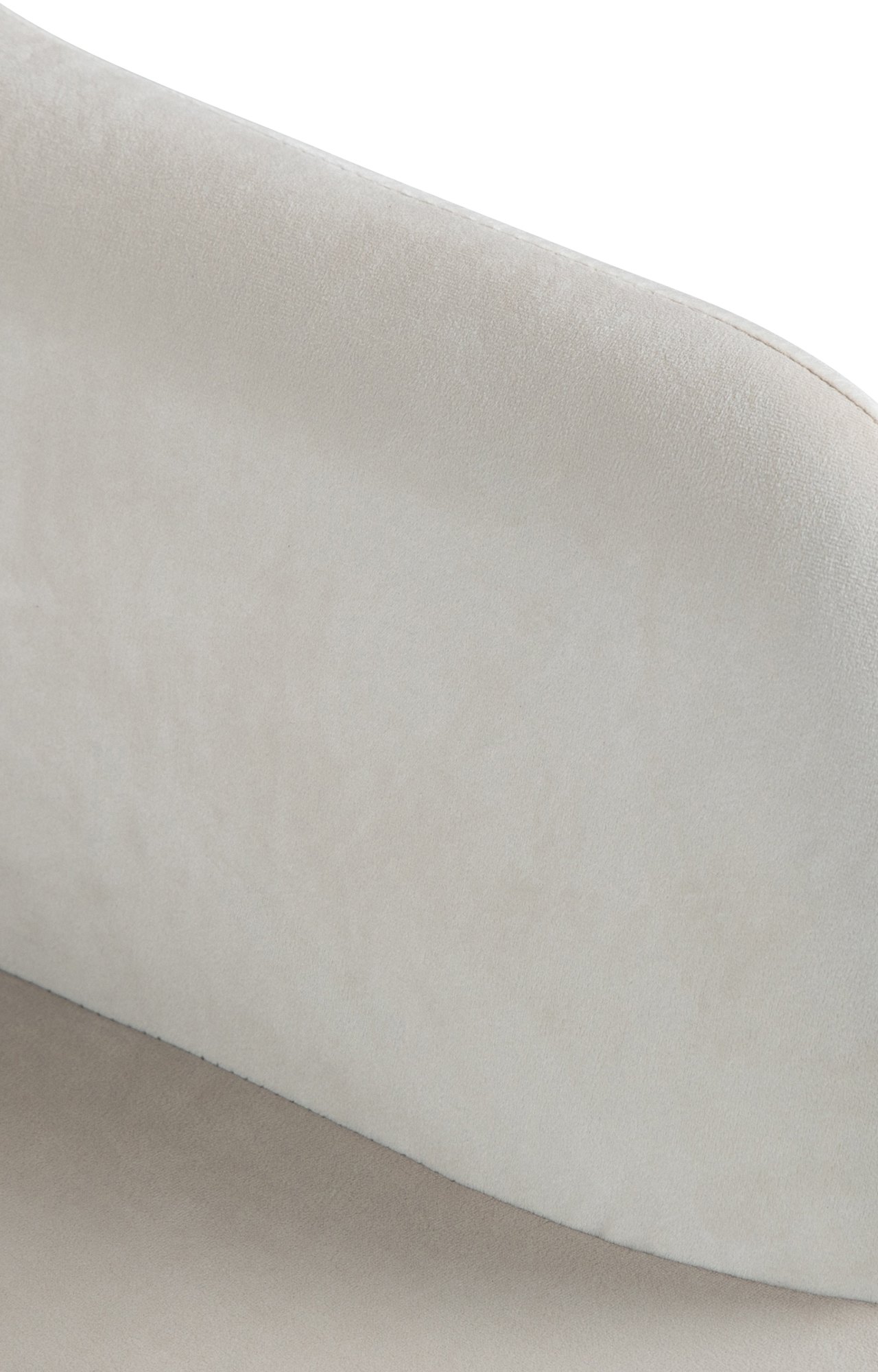 Barhocker Natoma Samt schwarz, creme