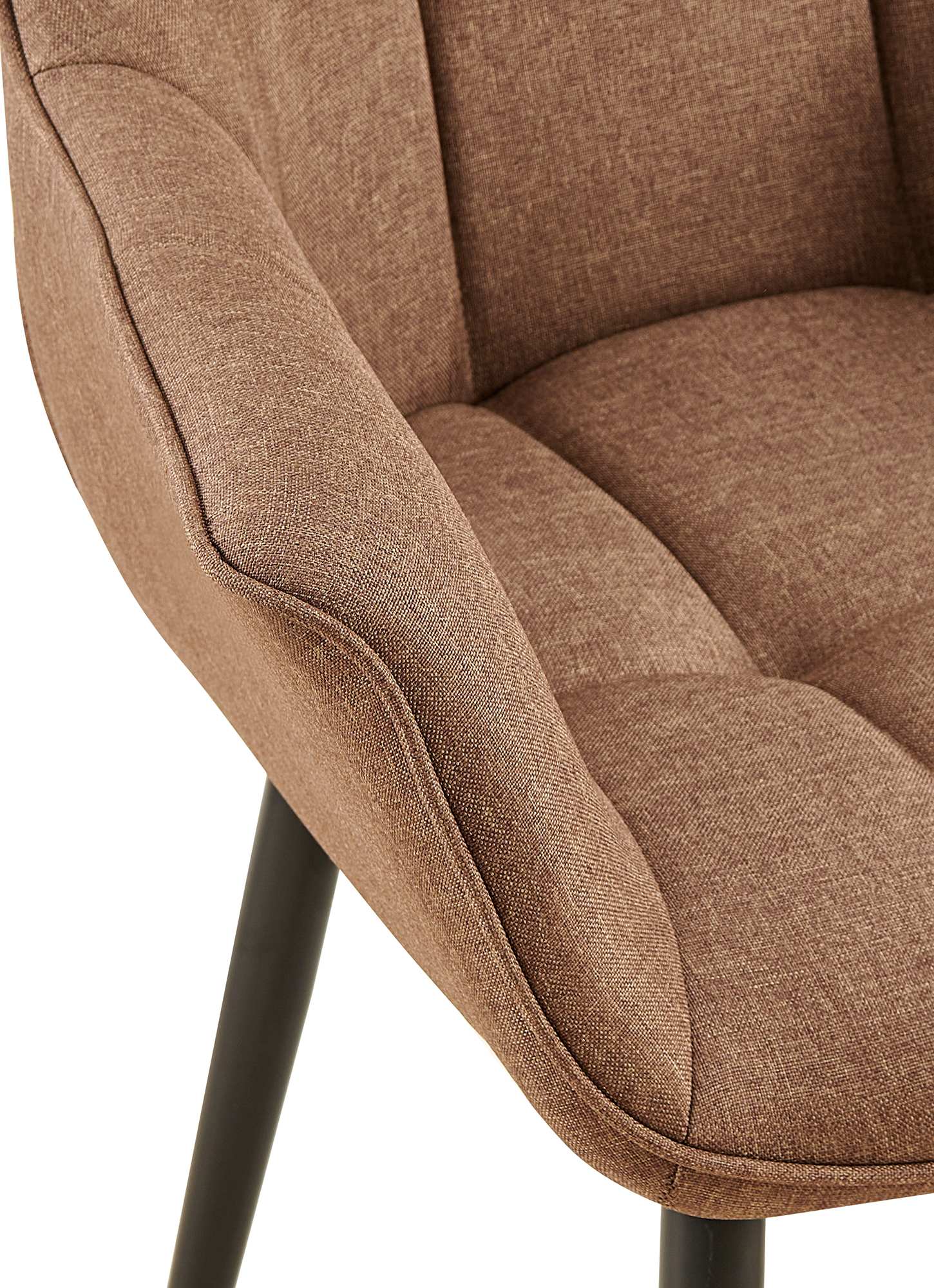 Esszimmerstuhl Roseville Stoff, taupe